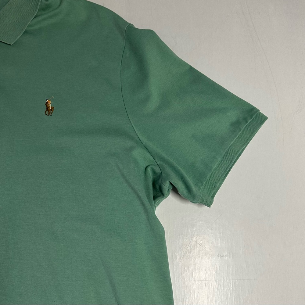 Polo Ralph Lauren men’s size XXL classic fit polo short sleeve shirt (green) - Picture 11 of 12